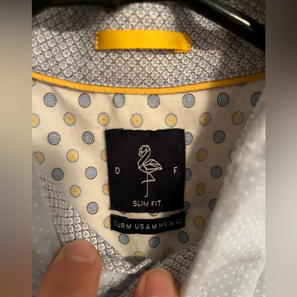 Denim&Flower medium button down - Picture 2 of 3